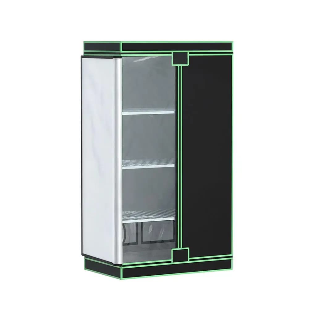 4 Tier Hydroponic Grow Tent Kit 100x60x180cm Indoor Plant Growing System with Shelves and Accessories