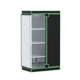 4 Tier Hydroponic Grow Tent Kit 100x60x180cm Indoor Plant Growing System with Shelves and Accessories