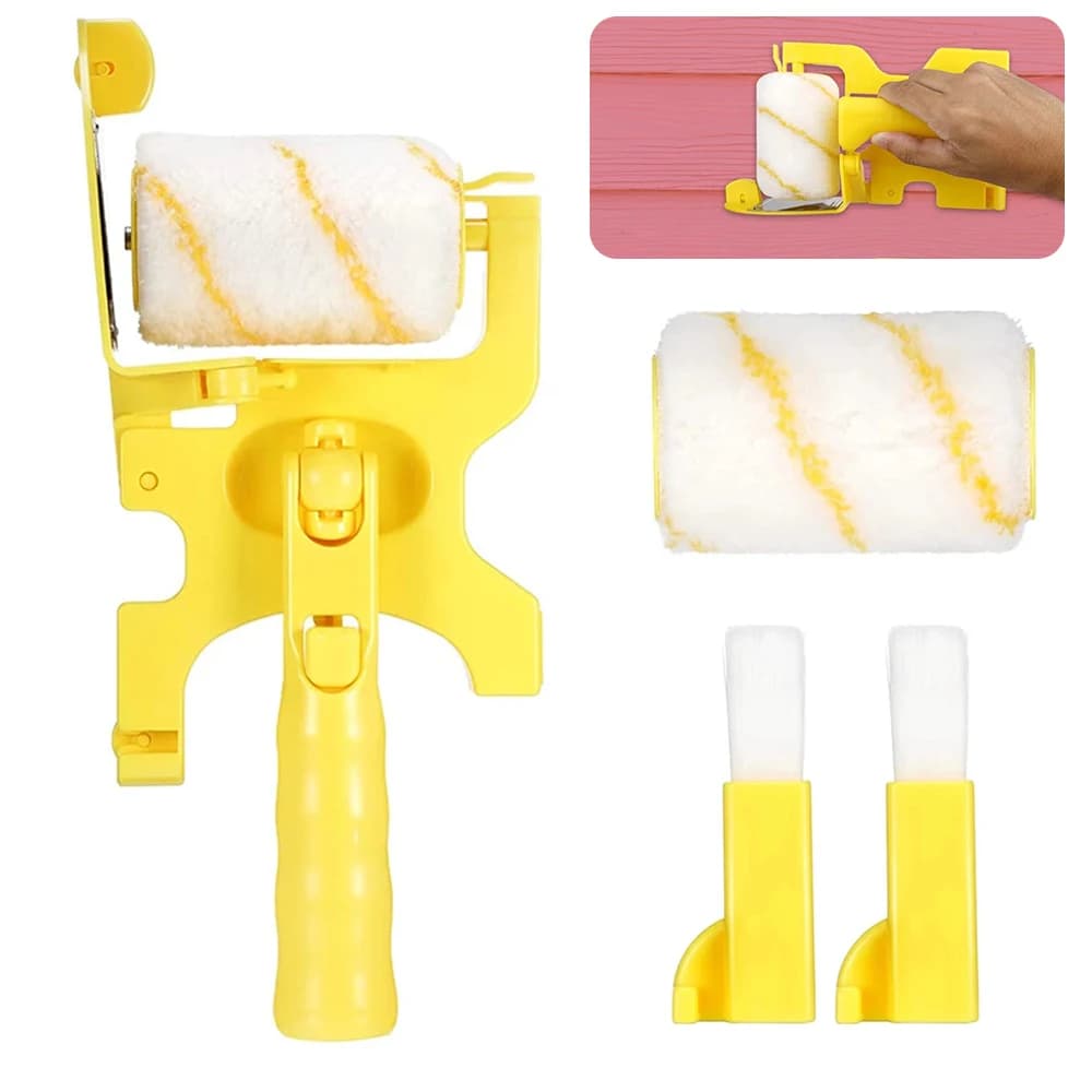 NEW Handheld Clean-Cut Paint Edger Roller Brush For Home Wall Ceilings Portable