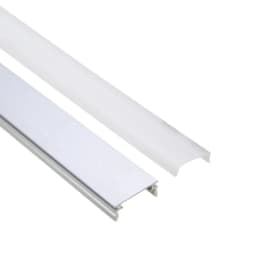 2Pcs 0.5M Aluminium Channel Holder U/V Style For LED Strip Light Bar Lamp