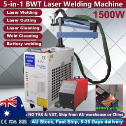 BWT SUP28T 5-In-1 Multi-function Laser Welding Machine 1500W 2000W Handheld Portable Metal Welder for Cutting Cleaning