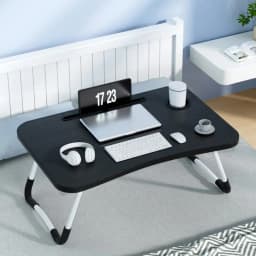 Portable Adjustable Foldable Laptop Desk Table Lap Tray for Sofa Bed Work and Study