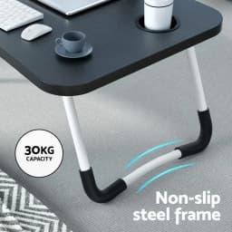 Portable Adjustable Foldable Laptop Desk Table Lap Tray for Sofa Bed Work and Study