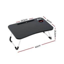 Portable Adjustable Foldable Laptop Desk Table Lap Tray for Sofa Bed Work and Study
