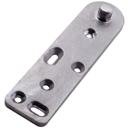 Steel Hidden Bookcase Bookshelf Door Pivot Hinge Kit 500LBS Capacity Silver
