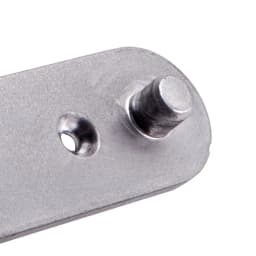 Steel Hidden Bookcase Bookshelf Door Pivot Hinge Kit 500LBS Capacity Silver