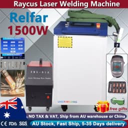 1500W Raycus Relfar Handheld Laser Welder 4-IN-1 Fiber Laser Welding Cleaning Cutting Machine Single/Double Pendulum for Metal