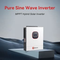 ECGSOLAX 6.5KW Hybrid Solar Inverter Pure Sine Wave 48V Off Grid Inverter 160A Mppt Solar Controller