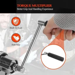 Car Torque Multiplier Wrench Labor Saving Spanner Lug Nut Lugnuts Remover
