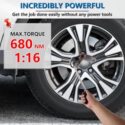 Car Torque Multiplier Wrench Labor Saving Spanner Lug Nut Lugnuts Remover