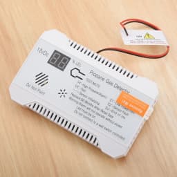 Propane Detector 12V LPG Natural Gas Sensor Leak Alarm 85DB Siren For Car RV Home Digital Propane Tester Meter
