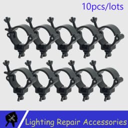 10pcs/lot Alumimun Alloy Stage Lights Clamp Hanger Hooks Bracket Heavy Duty Hook Theatre Lighting 48-51mm 100kg Stage Light Hook