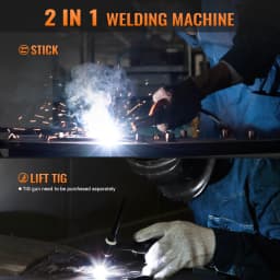 HITBOX 2 in 1 MMA/Lift TIG Welding Machine LED Digital Display IGBT Inverter 10-200A Portable Home Welder ARC200 Mini3