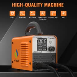 HITBOX 2 in 1 MMA/Lift TIG Welding Machine LED Digital Display IGBT Inverter 10-200A Portable Home Welder ARC200 Mini3