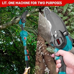 ONEVAN 3500W Brushless Telescoping Pole Electric Chainsaw 3-IN-1 High Branch Scissors Garden Pruning Tool For Makita Battery Pin