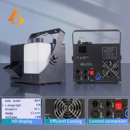DMX 500W Smoke Machine Waterbase Hazer Stage Effect For Dj Disco Show Events Party Wedding Remote DMX Fazer Fog Equippment