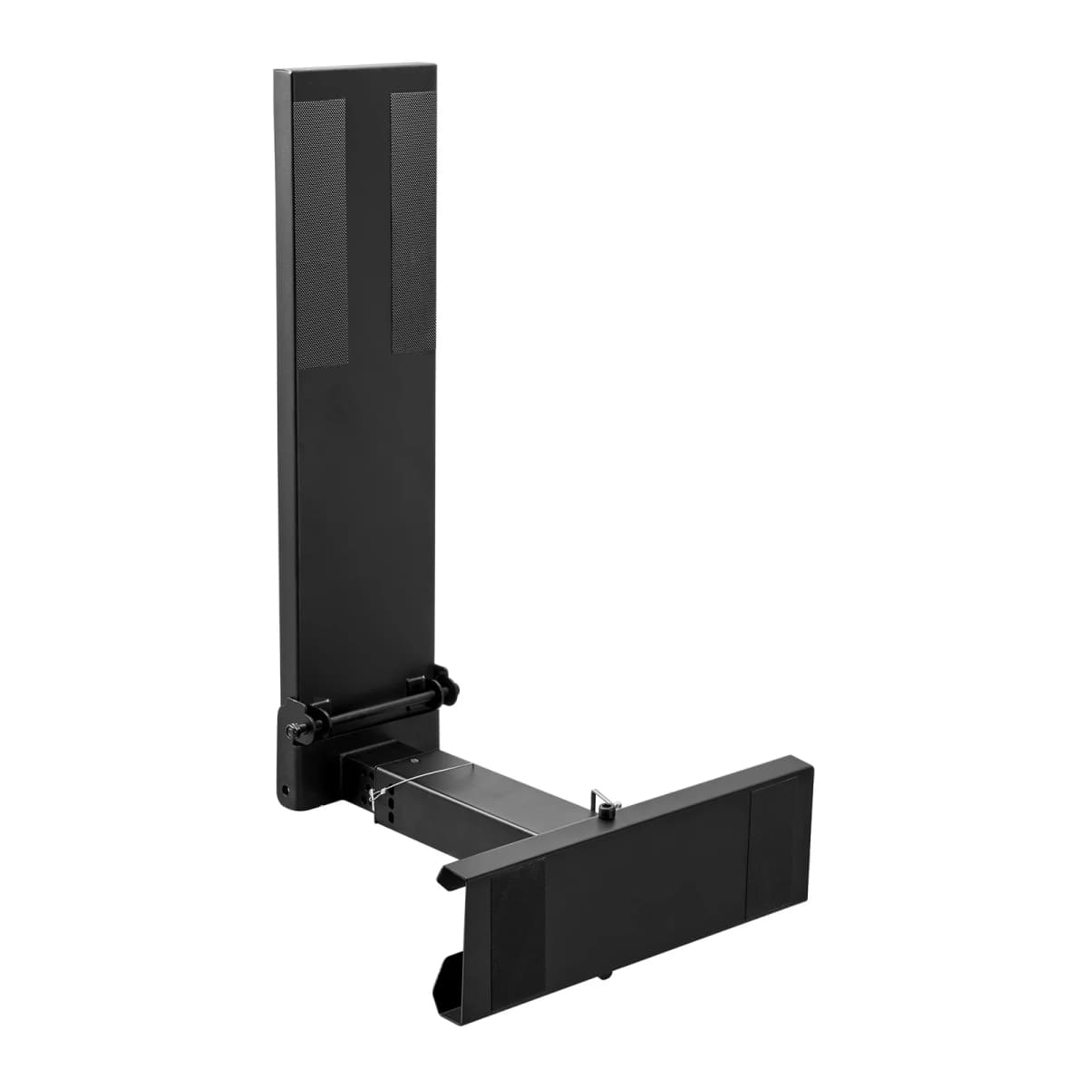 SucceBuy Ladder Levler 23.4Lx11.4-18inH Support Surface Steel Ladder Leveling Tool Folding Pitch Hopper Stair Ladder Stabilizer