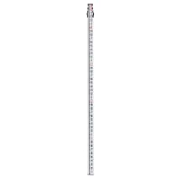 SucceBuy Aluminum Grade Rod 4 Sections Telescopic Measuring Rod Double-Sided Scale 1/10ft Leveling Rod Stick