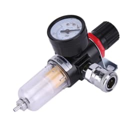 1/4" Air Pressure Regulator Compressor Moisture Trap Filter Oil Water Separator