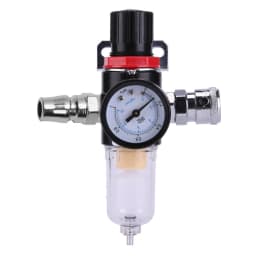 1/4" Air Pressure Regulator Compressor Moisture Trap Filter Oil Water Separator