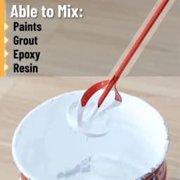 1Pc Hexagonal Shaft Gypsum Paint Mixer Accessories, Electric Drill Stirring Paddle, Multi-Functional Filler Cement Mortar Stirrer