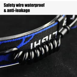 PORIYA 12000000lm LED Headlamp Rechargeable Headlight Light Head Torch Lamp Flashlight