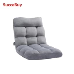 SucceBuy Floor Chair Recycled Foam Folding Sofa Chair Multifunctional Floor Chair with Back Support Ideal to Sleeping Reading