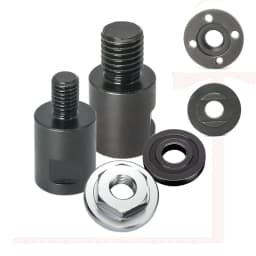 3pcs Angle Grinder M14 To M10 Metal Interface Connector Screw Adapter Converter Plate Rod Nuts Slotting Screw Connecting Tool