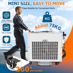 2000W BWT 4-IN-1 Fiber Laser Welding Machine SUP 28T Metal Cleaning Welding Cutting Water Cooling System for Precision Welding
