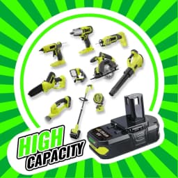 1/2/4PCS 3.6Ah P102 Replace for Ryobi 18V Li-on Battery Pin P104 P107 P108 P109 Compatible with 18Volt Cordless Power Tools