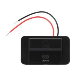 2PCS 3 Ports 12V RV USB Outlet 90W, Dual PD3.0 Type-C Quick Charge 72W & USB QC3.0 18W Panel Wall Mount Easy Install