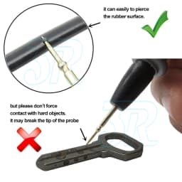 New 1000V 20A Digital Multimeter Multi Meter Test Lead Probe Pen Cable 1pair