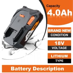 1/2/4Pcs 4.0Ah R840085 Replace for RIDGID 18V Li-ion Battery Pin R840087 L1815R L1850R R840083 Suit for 18v Cordless Power Tools