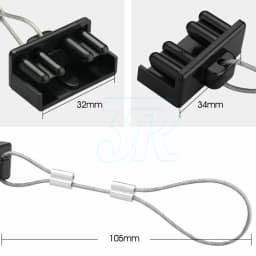 4pcs Dust Cap Black Anderson Plug Cover Style Connectors 50AMP Battery Caravan
