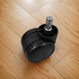 5PCS Office Chair Casters 60mm Universal Rolling Casters Wear Resist Mute Swivel Caster Replacemen Furniture Wheels Roller