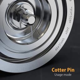 230PCS Stainless Steel Cotter Pin Assortment Set 6 Sizes Split Pins Spring Kit