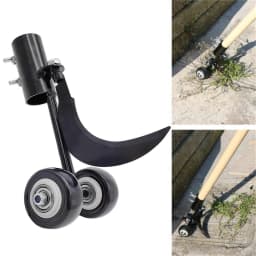 Weed Puller Tool with Wheels, Stand Up Weeding Tools for Garden Patio Backyard