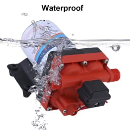 DC electric 12V water heater bathroom booster car wash diaphragm pump water pump