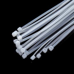 100pcs Self-locking Plastic Nylon Tie Fastening Ring Cable Wire Zip Ties Set
