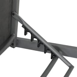 Foldable Aluminium Sun Lounge Outdoor Chaise with Wheels Patio Beach Recliner Chair