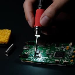 MINIWARE TS21 Precision Soldering Iron Adjustable Temperature 100W 100-450℃ Welding Solder Rework Station Portable Repair Tool