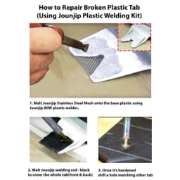 Car Bumper Repair Kit Plastic Welding Soldering Iron Kit Dashboard Repair Welder