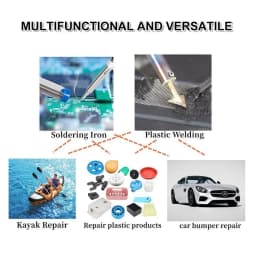 Car Bumper Repair Kit Plastic Welding Soldering Iron Kit Dashboard Repair Welder