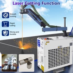 2000W Laser Welder 6 IN 1 Fiber Laser Welding Machine BTW Laser Welder for Metal Welding Cleaning Cutting Fast Ship