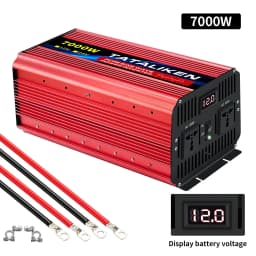 1600W-10000W Pure Sine Wave Power Inverter DC 12V/24V to AC 110V /220V Car Plug Adapter 4000W 3000W 2200W Power Converter