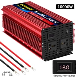 1600W-10000W Pure Sine Wave Power Inverter DC 12V/24V to AC 110V /220V Car Plug Adapter 4000W 3000W 2200W Power Converter