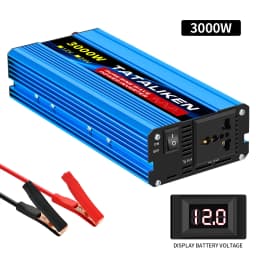 1600W-10000W Pure Sine Wave Power Inverter DC 12V/24V to AC 110V /220V Car Plug Adapter 4000W 3000W 2200W Power Converter