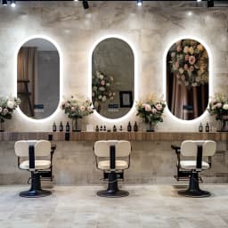 LUVODI LED Lighted Bluetooth Bathroom Mirror Backlit Dimmable Vanity Mirror Anti-Fog with Time And Date Display for Home
