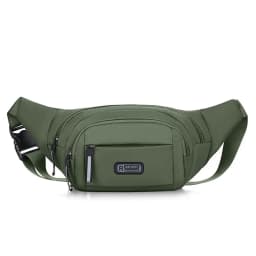 Fashion Large-capacity Men Waist Bag Casual Nylon Anti-theft Chest Bag Outdoor Travel Waterproof Sports Mobile Phone Bag