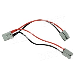 50 Amp Anderson Plug Connector Double Y Adaptor 1 to 2 6mm Automotive Cable AU